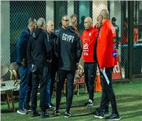 أبو ريدة يتابع مران منتخب مصر استعداداً لوديتي السعودية وإسبانيا 