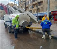 صرف الإسكندرية: تعاملنا مع 2 مليون متر مكعب من مياه الأمطار 