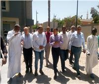 محافظ أسوان يتفقد مشروع تطوير وإحلال وتجديد مستشفى نصر النوبة المركزى