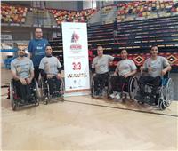 منتخب مصر 3×3 لسلة الكراسي المتحركة يحصد برونزية بطولة أفريقيا بأنجولا