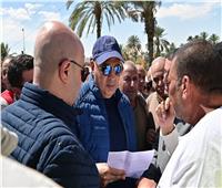وزير الري يتفقد حالة المنظومة المائية بمحافظة الفيوم