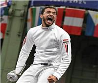 محمد السيد يحقق برونزية كأس العالم لسيف المبارزة بكازاخستان