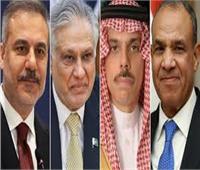 وزراء خارجية 4 دول يبحثون تطورات الأوضاع بالمنطقة