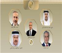 اتصالات مكثفة لوزير الخارجية لتبادل الرؤى حول جهود وقف الحرب وخفض التصعيد بالمنطقة 