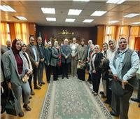 كلية التربية النوعية جامعة طنطا تستضيف نقيب الممثلين لبحث سبل رعاية الطلاب ودعم مواهبهم  