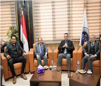 تعاون مشترك بين جامعة المنصورة الأهلية ومدينة جمصة لمشروعات التطوير والتنسيق الحضاري