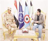 قائد مركز التدريب المشترك للمدفعية: نصنع المقاتل بالعلم والانضباط وروح المسئولية