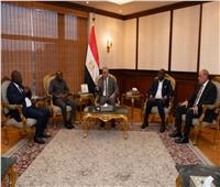 وزير الدولة للإنتاج الحربي يستقبل وفدًا من جمهورية أفريقيا الوسطى 