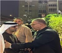 سفير الإمارات يقدم واجب العزاء في لأسرة المهندس المصري المتوفي بموقع بتروجت