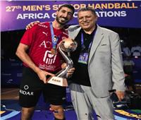 يحيى خالد أفضل لاعب بالدوري الفرنسي لكرة اليد عن شهر مارس