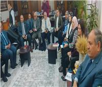 «البحوث الزراعية» يبحث مع نقابة البيطريين التعاون لدعم الثروة الحيوانية