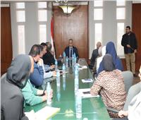 محافظ الجيزة يعقد لقاءً مع الجهاز التنفيذي للمنطقة الصناعية بأبو رواش لمتابعة المشروعات