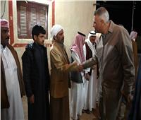 محافظ جنوب سيناء يلتقي مشايخ وبدو طور سيناء بقرية وادي الطور