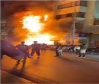 حريق داخل مطعم «كشري » شهير بالحوامدية.. والحماية المدنية تسيطر على النيران