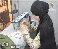 المجلس القومي للمرأة بالإسماعيلية يعقد دورات لتعلم الخياطة والباترون للسيدات