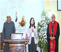 محافظ البحيرة تقدم التهنئة لأبناء الطائفة الإنجيلية بدمنهور بمناسبة عيد القيامة المجيد 