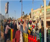 حدائق وميادين حي غرب وشرق المنصورة تستقبل المواطنين احتفالاً بشم النسيم