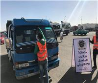 سحب 914 رخصة لعدم تركيب الملصق الإلكتروني
