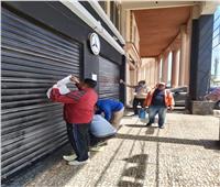 غلق وتشميع 30 محلاً ووحدات مخالفة بدمياط الجديدة حفاظاً على النظام الحضاري  