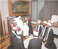 مفتى الهند يستقبل المتدربين بالأزهر