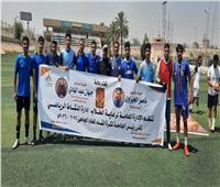 علوم الرياضة تفوز بكأس رئيس جامعة بنها لكرة القدم