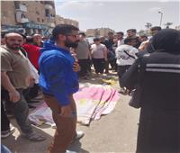 مصرع فتاة أسفل«دكاك رصف الطرق» بالإسماعيلية 