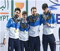 إيطاليا تحصد ذهبيتي الفرق بكأس العالم لسلاح الشيش بالقاهرة 