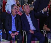 ممدوح عباس يعلن حضور ياسين منصور لنهائي الكونفدرالية 