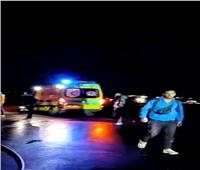 جثتان ومصاب في «حادث فايد» تفاصيل تفحم سيارة على طريق الإسماعيلية