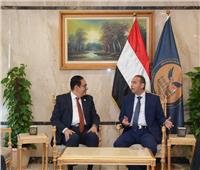 الرقابة المالية تستقبل قيادات وطلاب جامعة القاهرة الأهلية