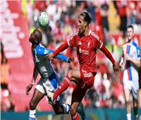 ليفربول يتقدم بهدفين أمام كريستال بالاس في الشوط الأول 