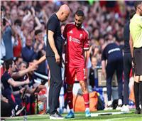بعد الإصابة.. هل لعب محمد صلاح آخر مباراة له مع ليفربول| آرني سلوت يجيب