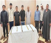 ضبط 8 أشخاص لتورطهم في مشاجرة بالعصي والحجارة بالإسماعيلية