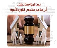 أبرز ملامح مشروع قانون الأسرة بعد الموافقة عليه| انفوجراف