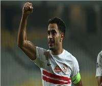 تدريبات علاجية لعمر جابر في مران الزمالك