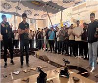 جامعة المنصورة.. منافسات قوية في مسابقة الروبوتات بكلية الهندسة