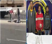 فيديو| «تفكيك حديد الدائري».. مباحث القليوبية تضبط اللصوص 