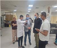 توجيهات خلال جولة وكيل صحة قنا بمستشفى نجع حمادي لمتابعة الخدمات الطبية