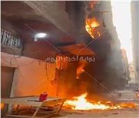 مصرع 3 أشخاص وإصابة آخرين في انفجار مروع بمصنع في إمبابة