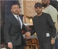 أحمد السقا يقدم العزاء في والد حمدي الميرغني