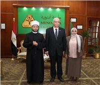 وزير الأوقاف ورئيس جامعة المنوفية يشهدان ندوة «قيم الوسطية والانتماء الوطني»