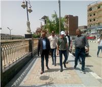 محافظ أسوان يتفقد المسار السياحي وكورنيش إدفو