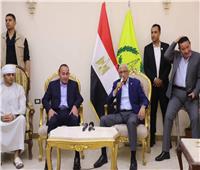 محافظ شمال سيناء يستقبل إبراهيم العرجاني تمهيدًا لافتتاح مدينة السلام جنوب رفح