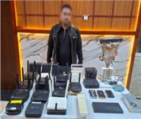 ضبط شبكة بث تلفزيوني وإنترنت دون ترخيص بالشرقية