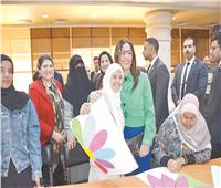 وزيرة الثقافة فى مطروح