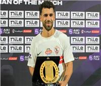 عبد الله السعيد أفضل لاعب في لقاء سموحة والزمالك