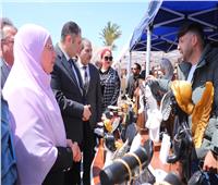 محافظ دمياط يفتتح معرض الحرف اليدوية والتراثية والمشروعات الصغيرة 