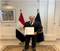 تكريم عمدة قويسنا بلقب «العمدة المثالي» بمديرية أمن المنوفية لعام 2026
