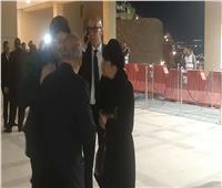 لوسي تغادر عزاء هاني شاكر بمسجد أبو شقة | صور