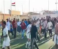 في مشاجرة مباراة ناشئين.. إصابة 6 وتحطيم سيارة إسعاف بالقطامية